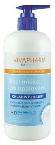 VIVAPHARM Kozí mléko po opalování s pumpičkou 400ml