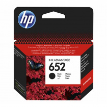 HP ink. 652 F6V25AE black foto