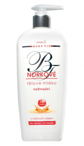 BT - Tělové mléko s norkovým olejem + koenzym Q10 400ml