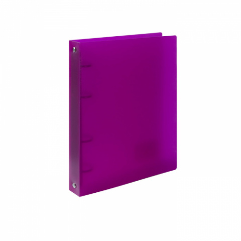 Pořadač plast A5/15 4kr. Opaline magenta