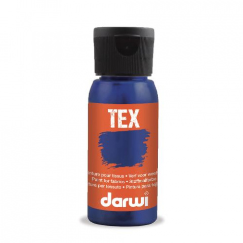 Barva na textil darwi 50ml tmavě modrá