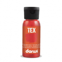 Barva na textil darwi 50ml rumělka růžová foto