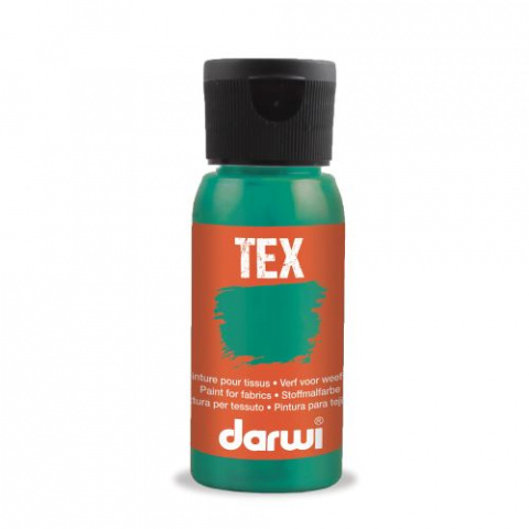 Barva na textil darwi 50ml tmavě zelená