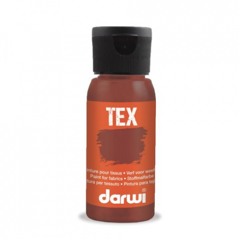 Barva na textil darwi 50ml světle hnědá