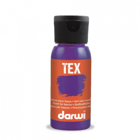 Barva na textil darwi 50ml fialová