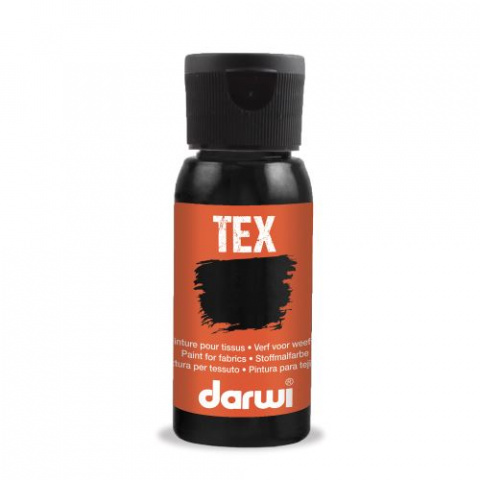 Barva na textil darwi 50ml černá