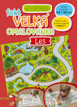 Fakt velká omalovánka - Les BO907 foto