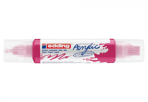 Popisovač akrylový Edding 5400 3D 909 telemagenta