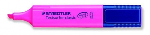 Zvýrazňovač Staedtler Textsurfer 1ks růžový