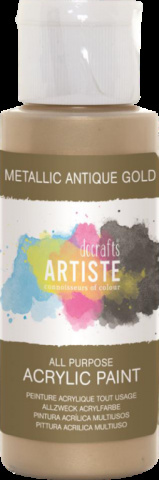 Barva akrylová 59ml Metalic Antique Gold