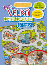 Fakt velká omalovánka - Město BO905 foto