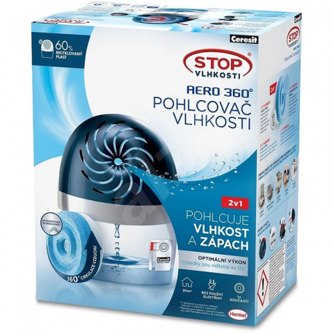 Ceresit STOP vlhkosti -strojek + tableta 450g AERO 360°