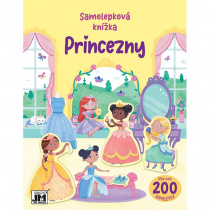 Knížka samolepková JM Princezny foto