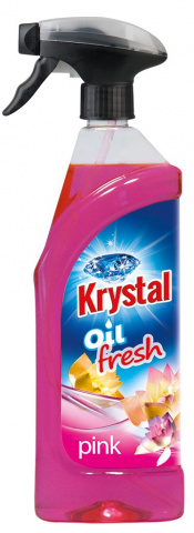 Krystal olejový osvěžovač toalet s rozpašovačem 750ml Pink