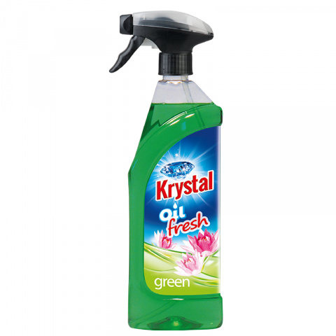 Krystal olejový osvěžovač toalet s rozpašovačem 750ml Green