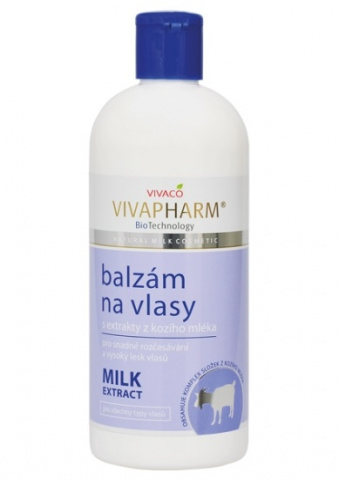 Balzám na vlasy s extrakty z kozího mléka 400ml