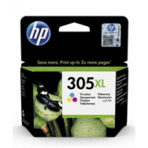 HP ink. 305XL Tri-color 3YM63AE foto