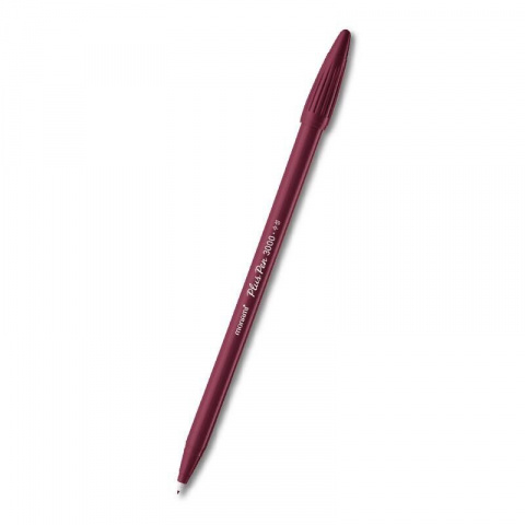 Fix Monami Plus Pen 3000 13 Red Wine