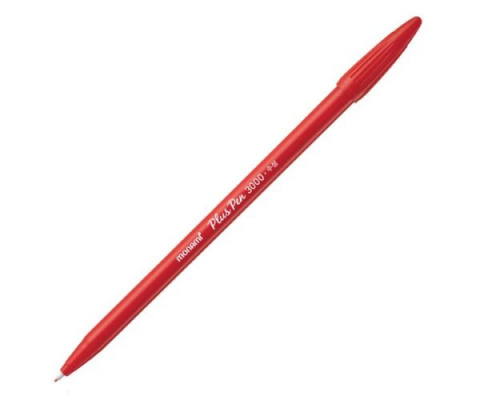 Fix Monami Plus Pen 3000 12 Red