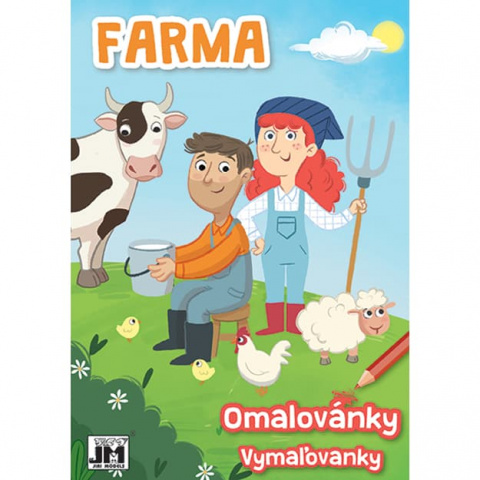 Omalovánky A5+ JM Farma