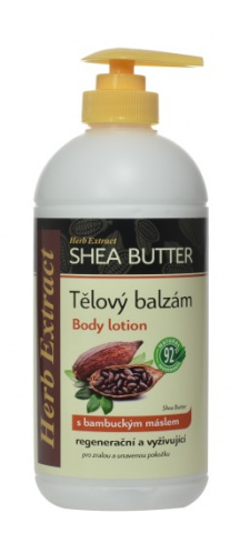 Herb Extract Tělový balzám s bambuckým máslem 500ml