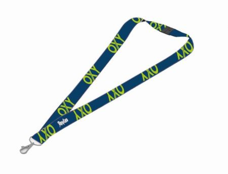 Klíčenka s karabinou Oxy Blue Line Green