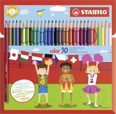 STABILO color sada 30barev