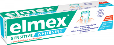 Zubní pasta elmex sensitiv 75ml Whitening