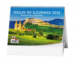 Stolní kalendář BSI4-25 Toulky po Slovensku 210x150mm foto