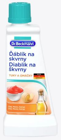 Dr.Beckman ďáblík na skvrny 50ml tuky, omáčky