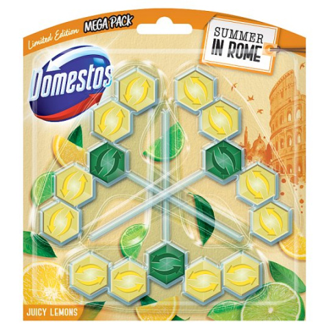 Domestos WC blok 3x55g Juicy Lemons AKCE